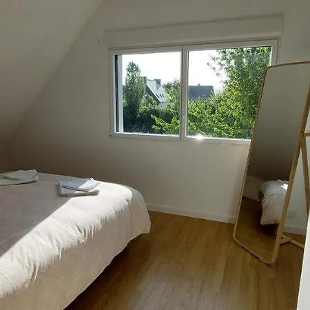 Maison De Vacances 4 Pers Avec Jardin Privatif A 1Km Plage Lines Et 300M De La Mer De Gavres - Ar Pil Jadur Plouhinec  Exterior foto