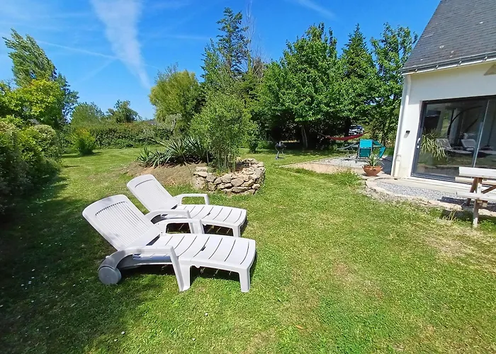 Maison De Vacances 4 Pers Avec Jardin Privatif A 1Km Plage Lines Et 300M De La Mer De Gavres - Ar Pil Jadur