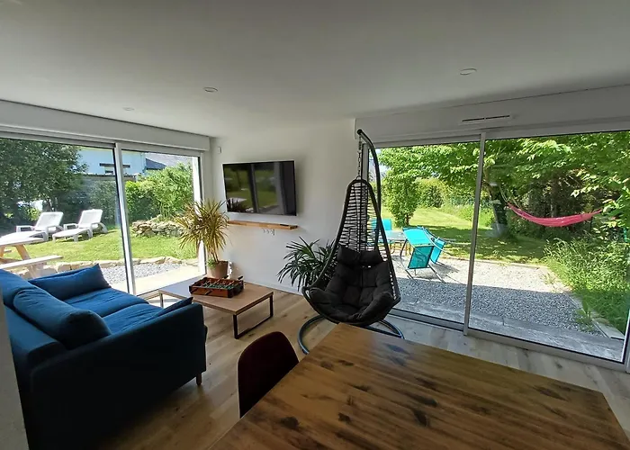 Maison De Vacances 4 Pers Avec Jardin Privatif A 1Km Plage Lines Et 300M De La Mer De Gavres - Ar Pil Jadur
